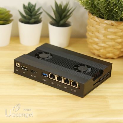 Ups-Core i5 四網口2.5GbE 全功能一體機 AIO MiniPC(ROUTER+ NAS+ LINUX+ WIN11)